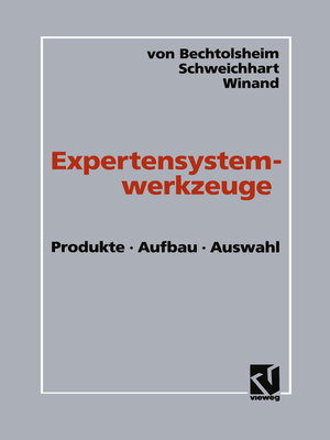 cover image of Expertensystemwerkzeuge